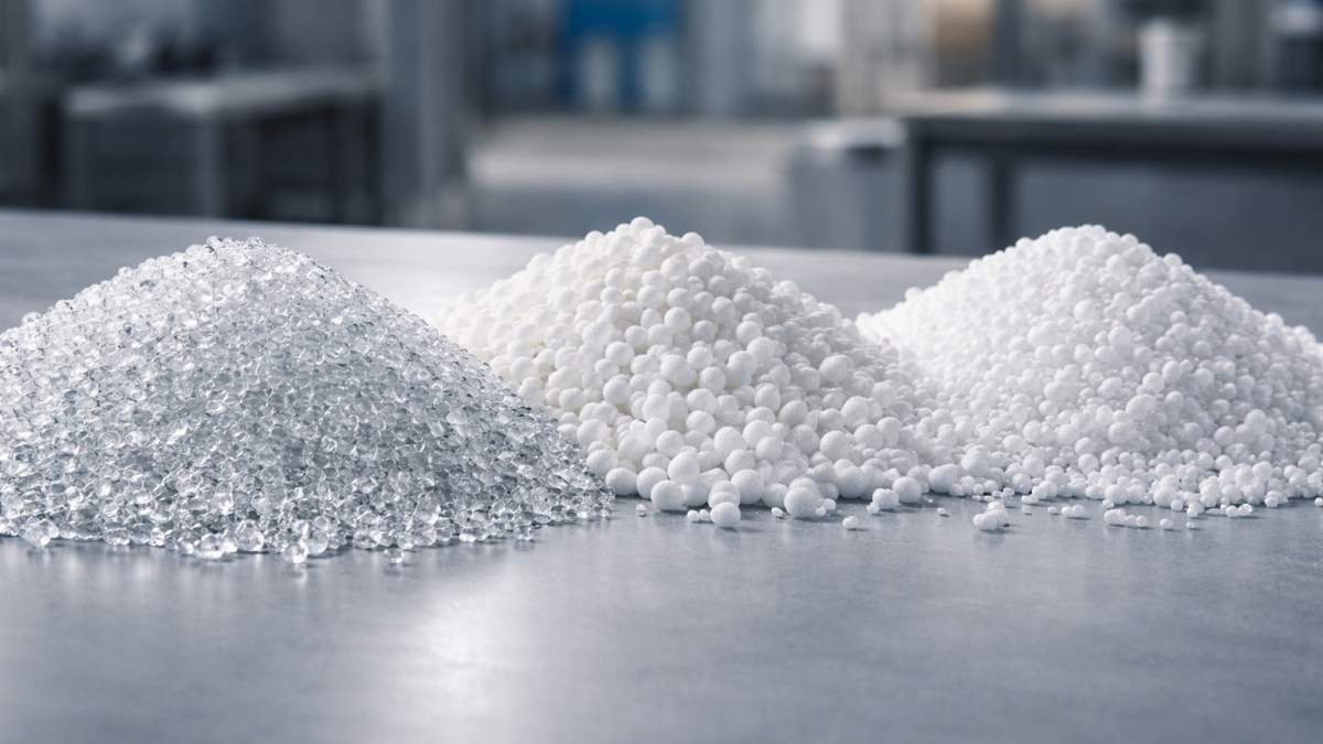 The Comprehensive Guide to Different Grades of Polystyrene Granules: GPPS, HIPS, and EPS