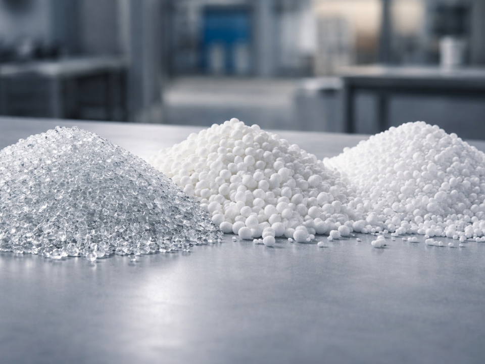 The Comprehensive Guide to Different Grades of Polystyrene Granules: GPPS, HIPS, and EPS